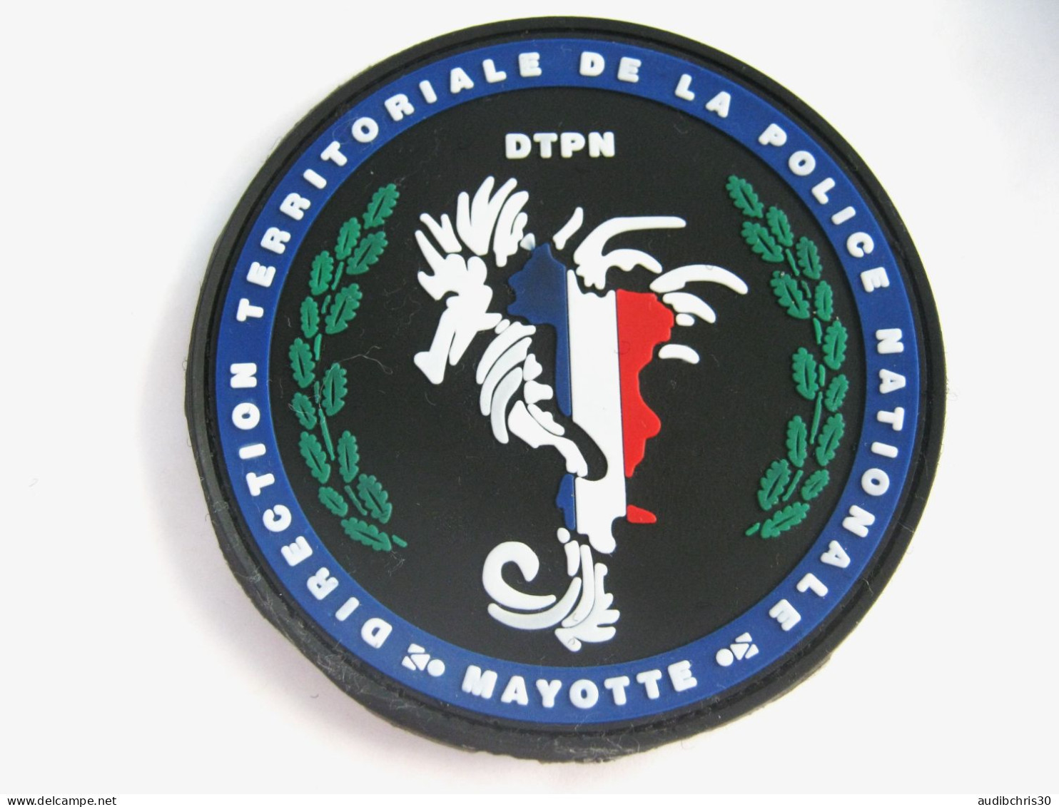 COLLECTION P.N LA DTPN DE MAYOTTE 976 SUR SCRATCH 90MM - Police & Gendarmerie