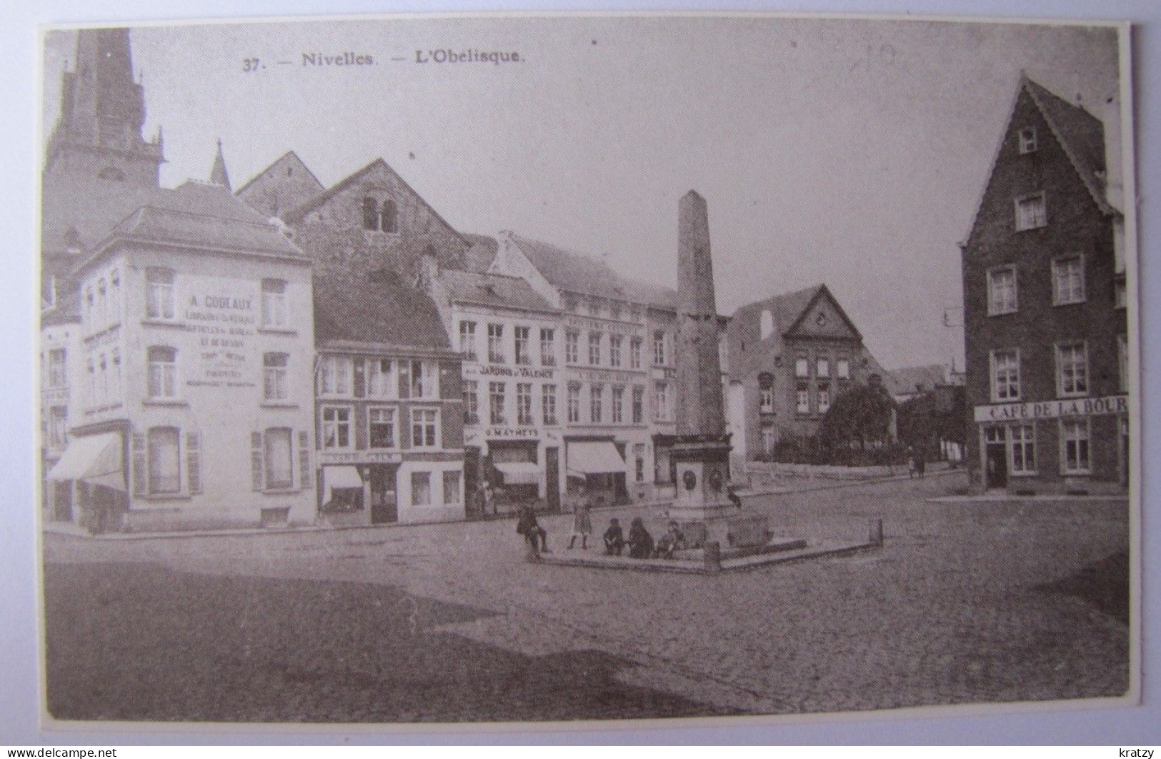 BELGIQUE - BRABANT WALLON - NIVELLES - L'Obélisque - Nivelles