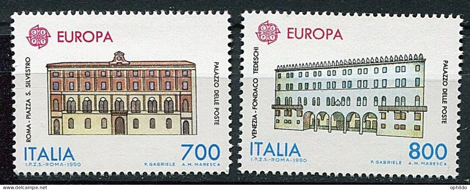 Italie  Yvert  1882/1883  * *  TB  Europa   - 1981-90: Mint/hinged
