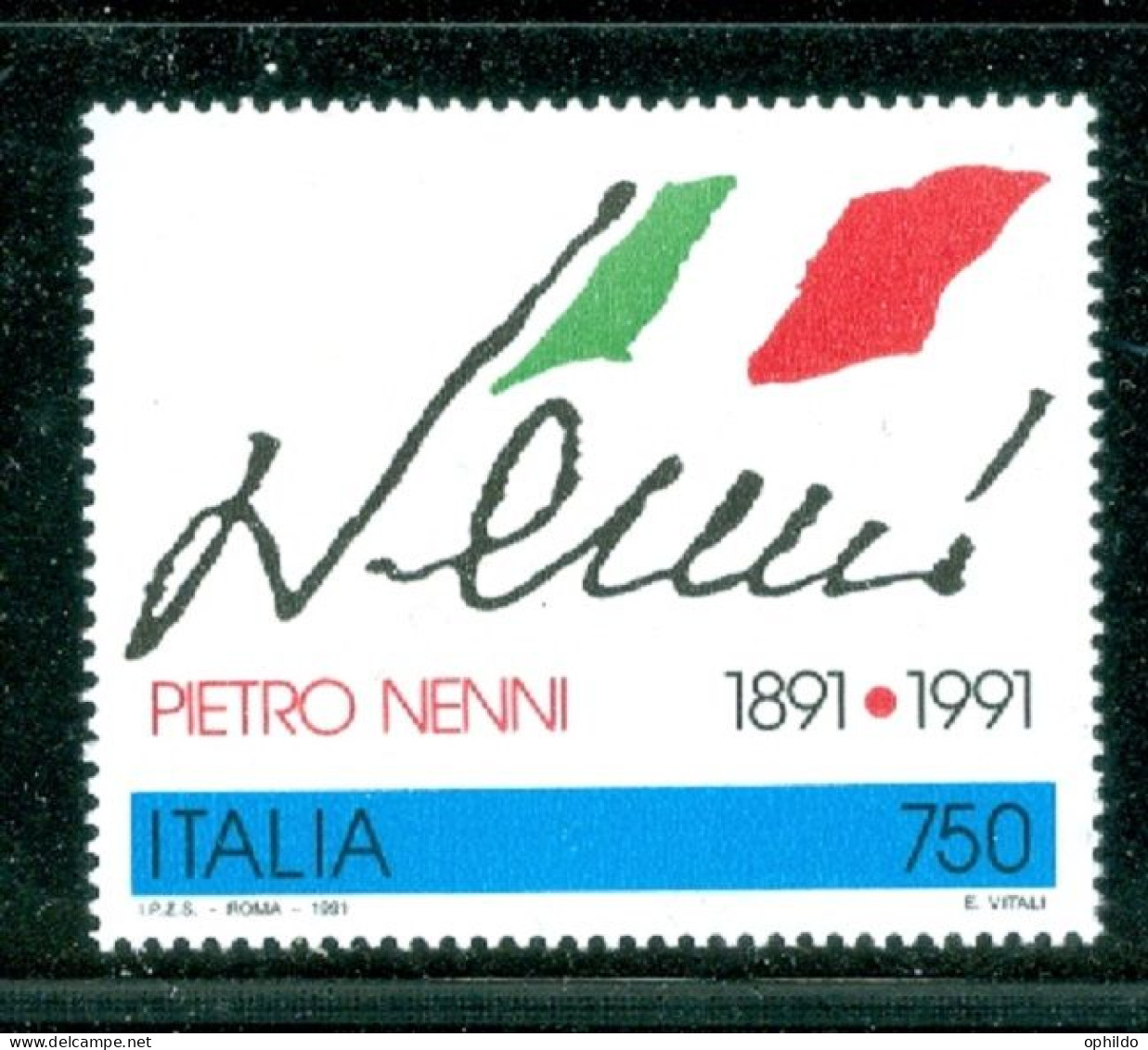 Italie   Yvert  1931  * *  TB   - 1991-00: Nieuw/plakker