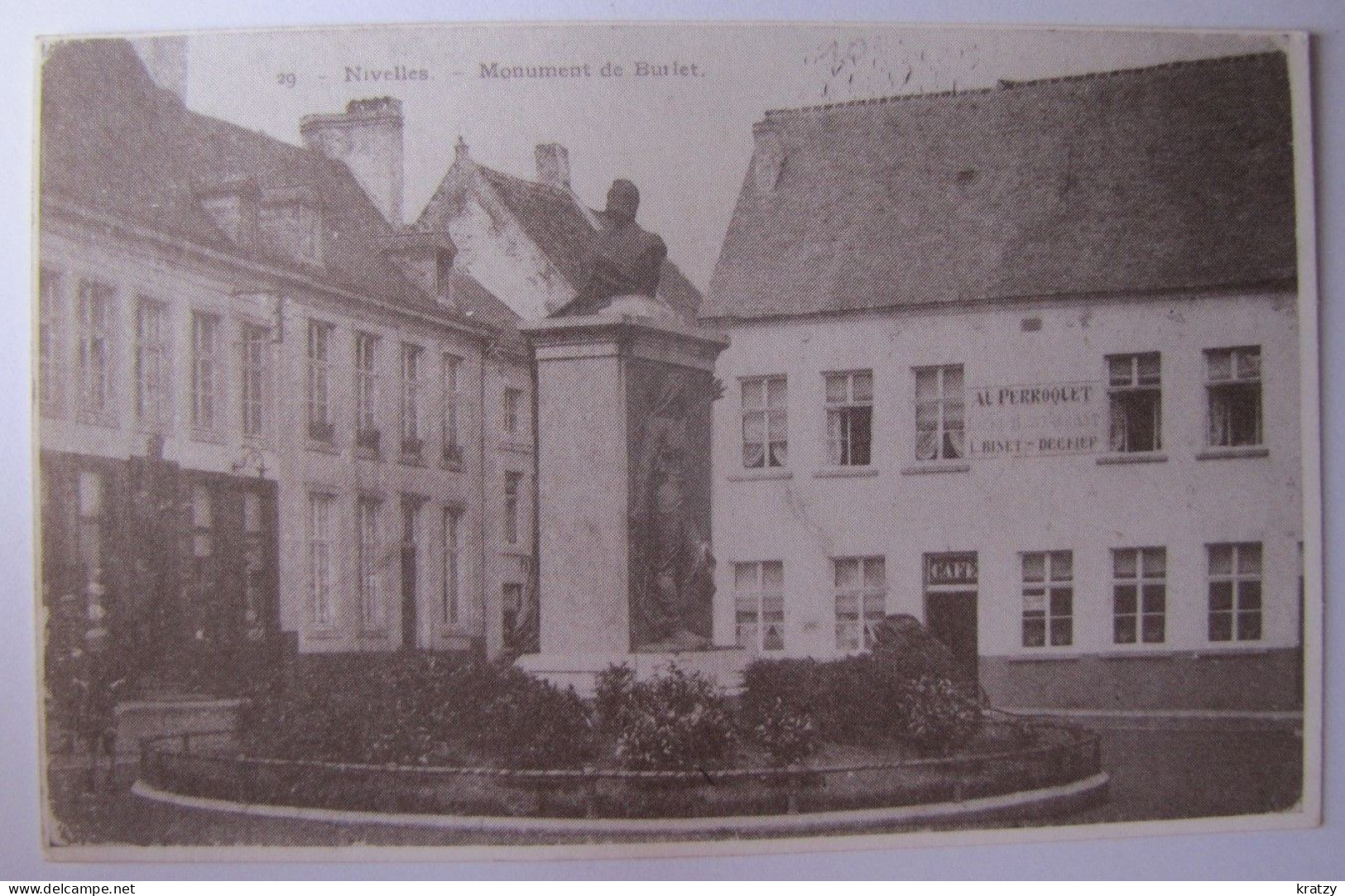 BELGIQUE - BRABANT WALLON - NIVELLES - Monument De Burlet - Nijvel