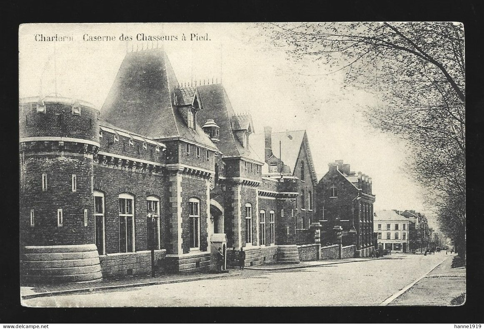 Charleroi Caserne Des Chasseurs à Pied Htje - Charleroi