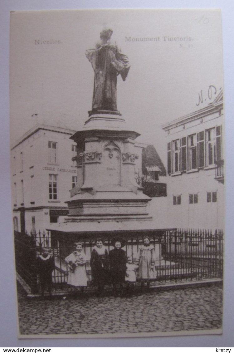 BELGIQUE - BRABANT WALLON - NIVELLES - Monument Tinctoris - Nivelles