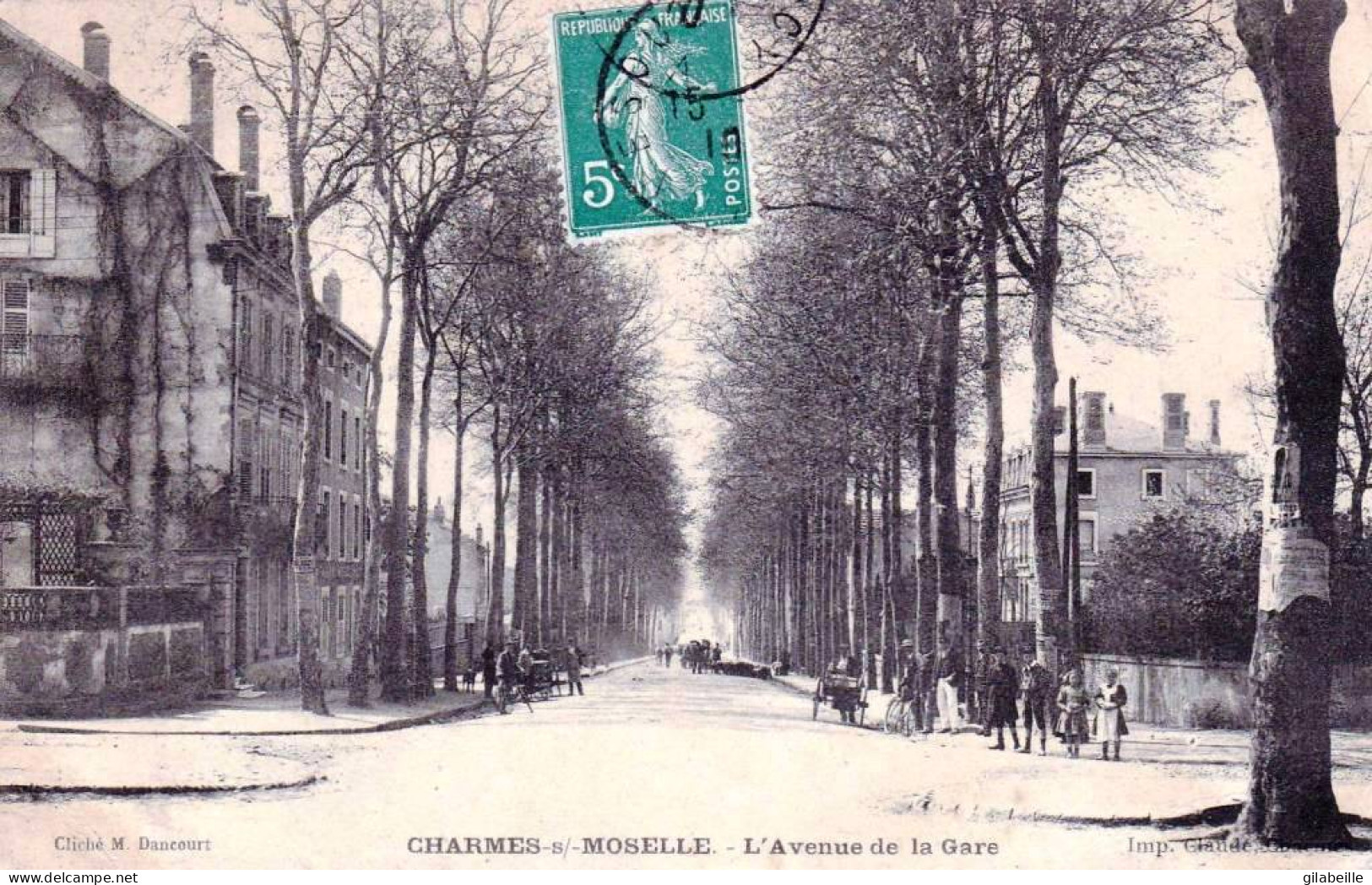 88 - Vosges -  CHARMES Sur MOSELLE - L Avenue De La Gare - Charmes