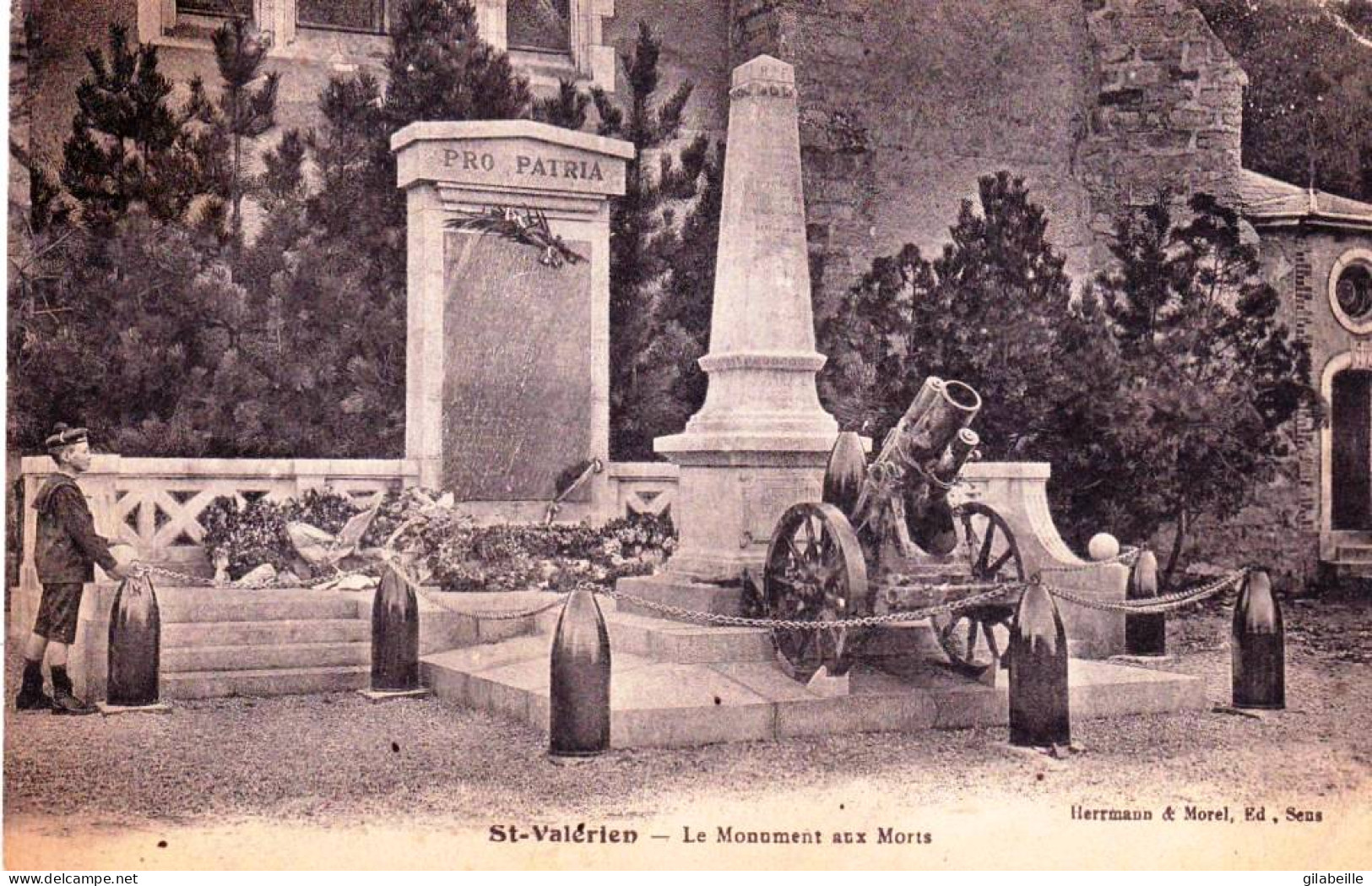 89 - Yonne -  SAINT VALERIEN - Le Monument Aux Morts - Saint Valerien