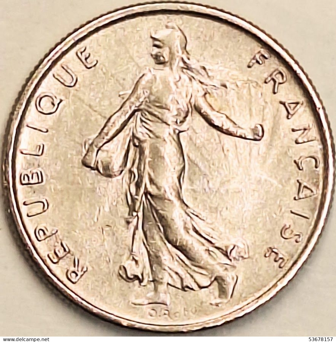 France - 1/2 Franc 1972, KM# 931.1 (#4291) - 1/2 Franc