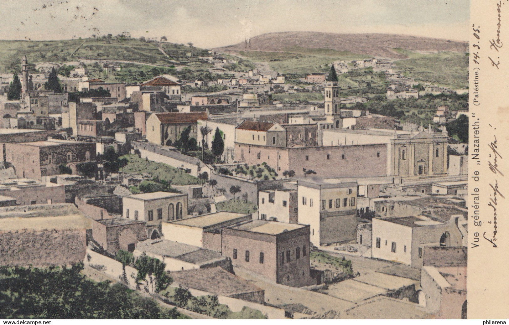 Türkei: 1905: Ansichtskarte Nasre Nach Strassburg - Andere & Zonder Classificatie