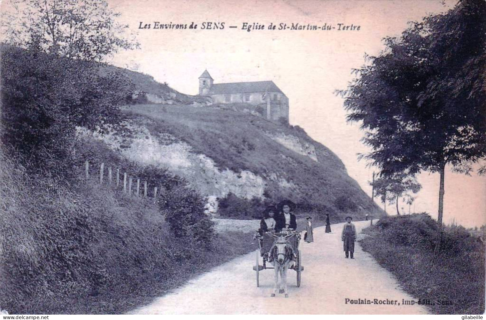  89 - Yonne -  église De SAINT MARTIN  Du TERTRE( Environs De Sens )  - Saint Martin Du Tertre