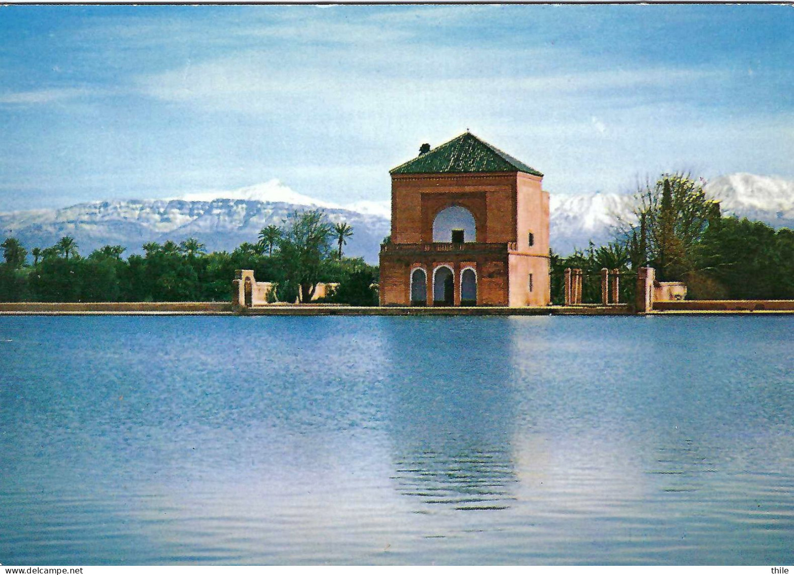 MARRAKECH - Le Pavillon Et Le Bassin De La Ménara - Marrakech