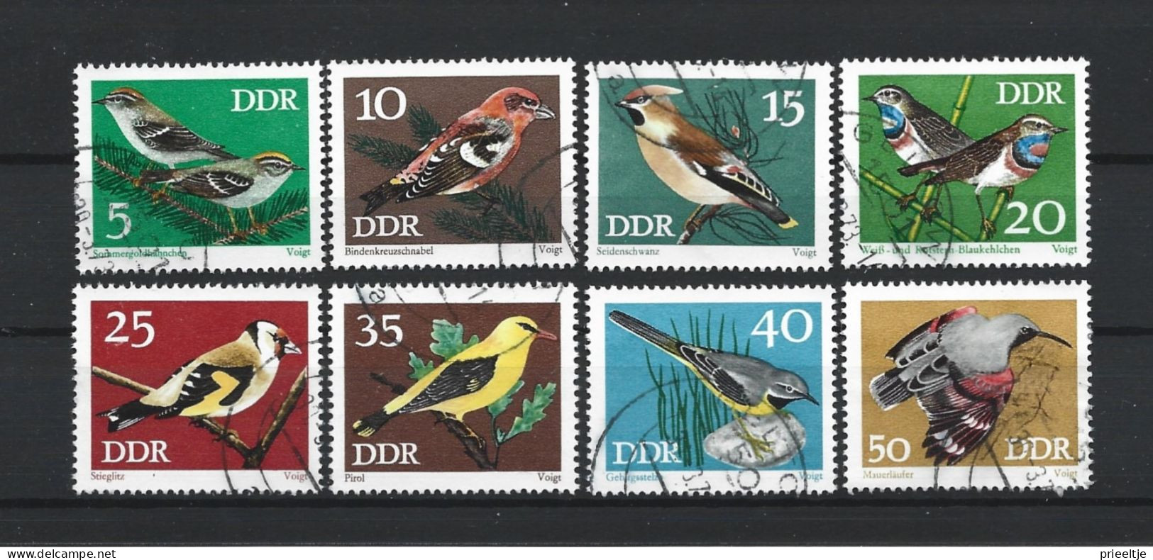 DDR 1973 Birds Y.T. 1531/1538 (0) - Used Stamps