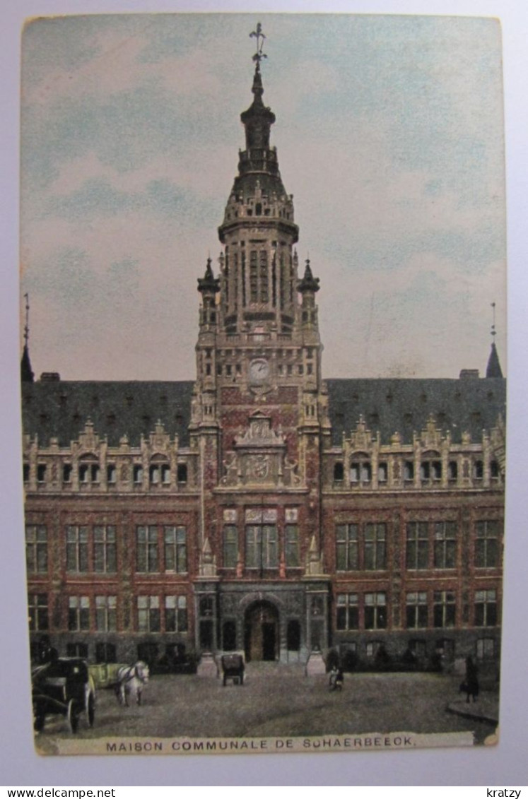 BELGIQUE - BRUXELLES - SCHAERBEEK - La Maison Communale - 1914 - Schaarbeek - Schaerbeek