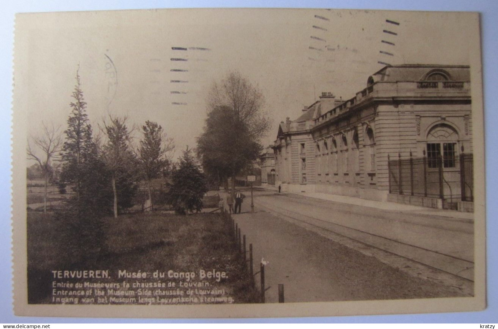 BELGIQUE - BRABANT FLAMAND - TERVUREN - Musée Du Congo Belge - Entrée Par La Chaussée De Louvain - Tervuren