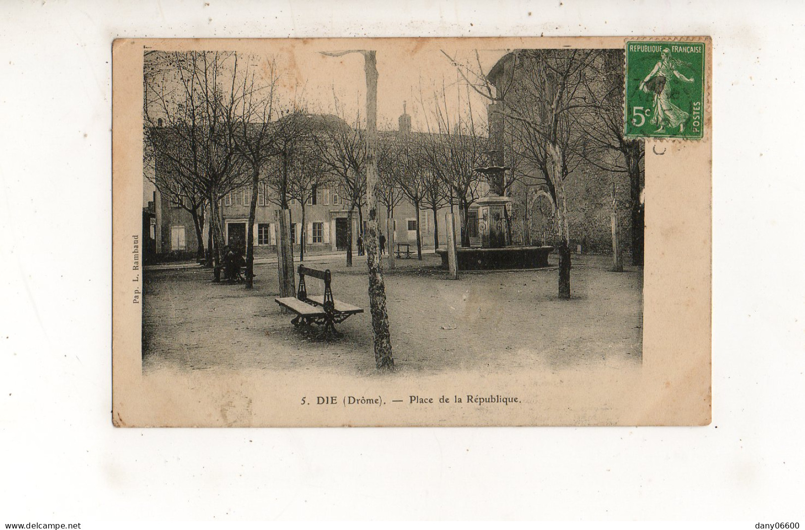 DIE - Place De La République (carte Animée) - Die