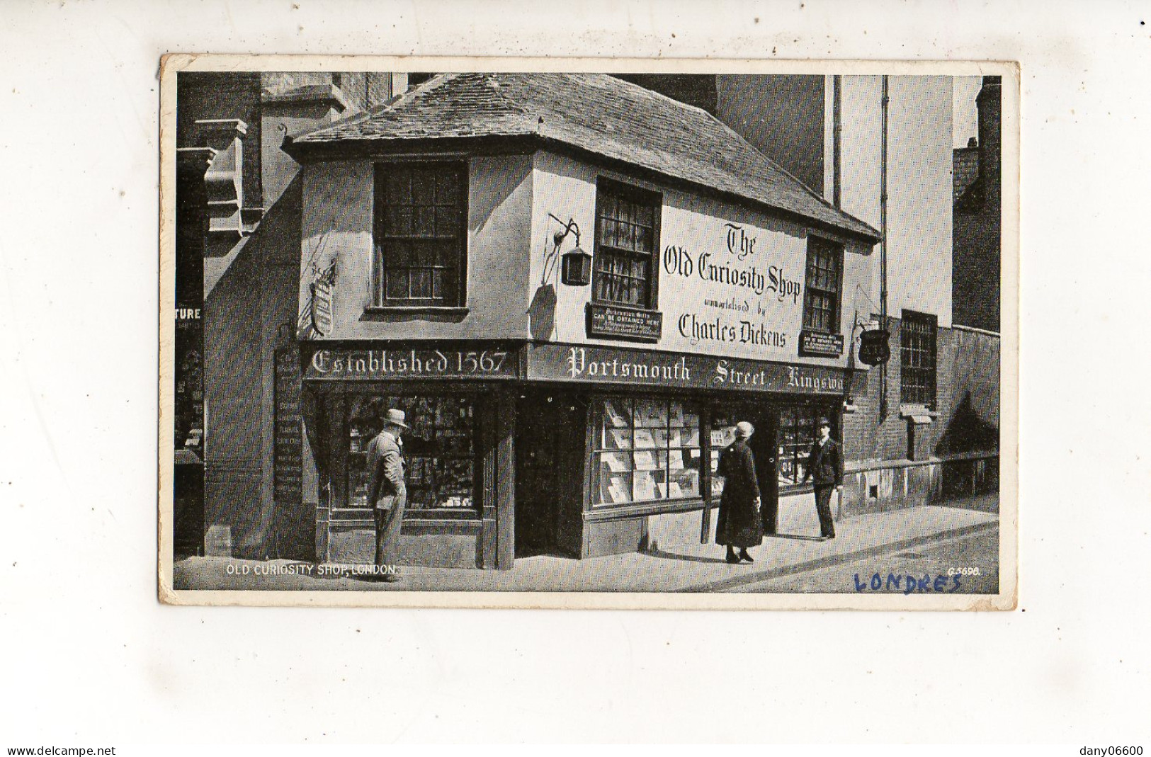 LONDON - Old Curiosity Shop (carte Animée) - London Suburbs