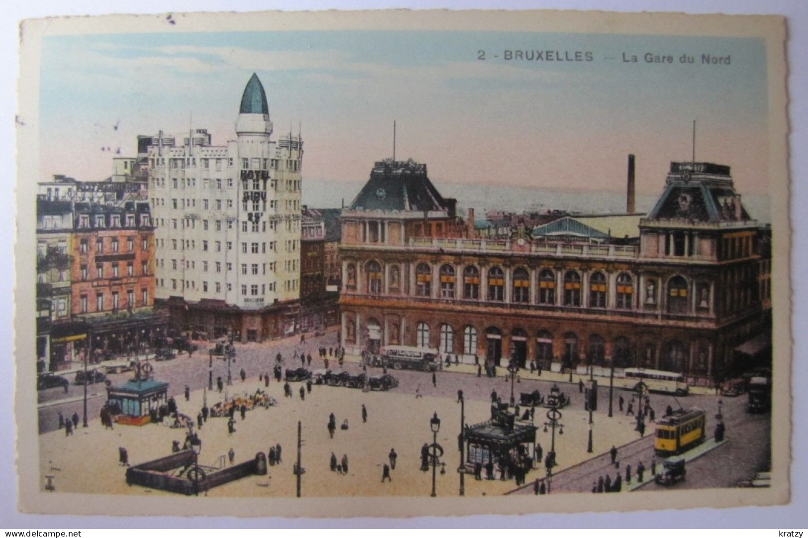 BELGIQUE - BRUXELLES - La Gare Du Nord - Monuments, édifices