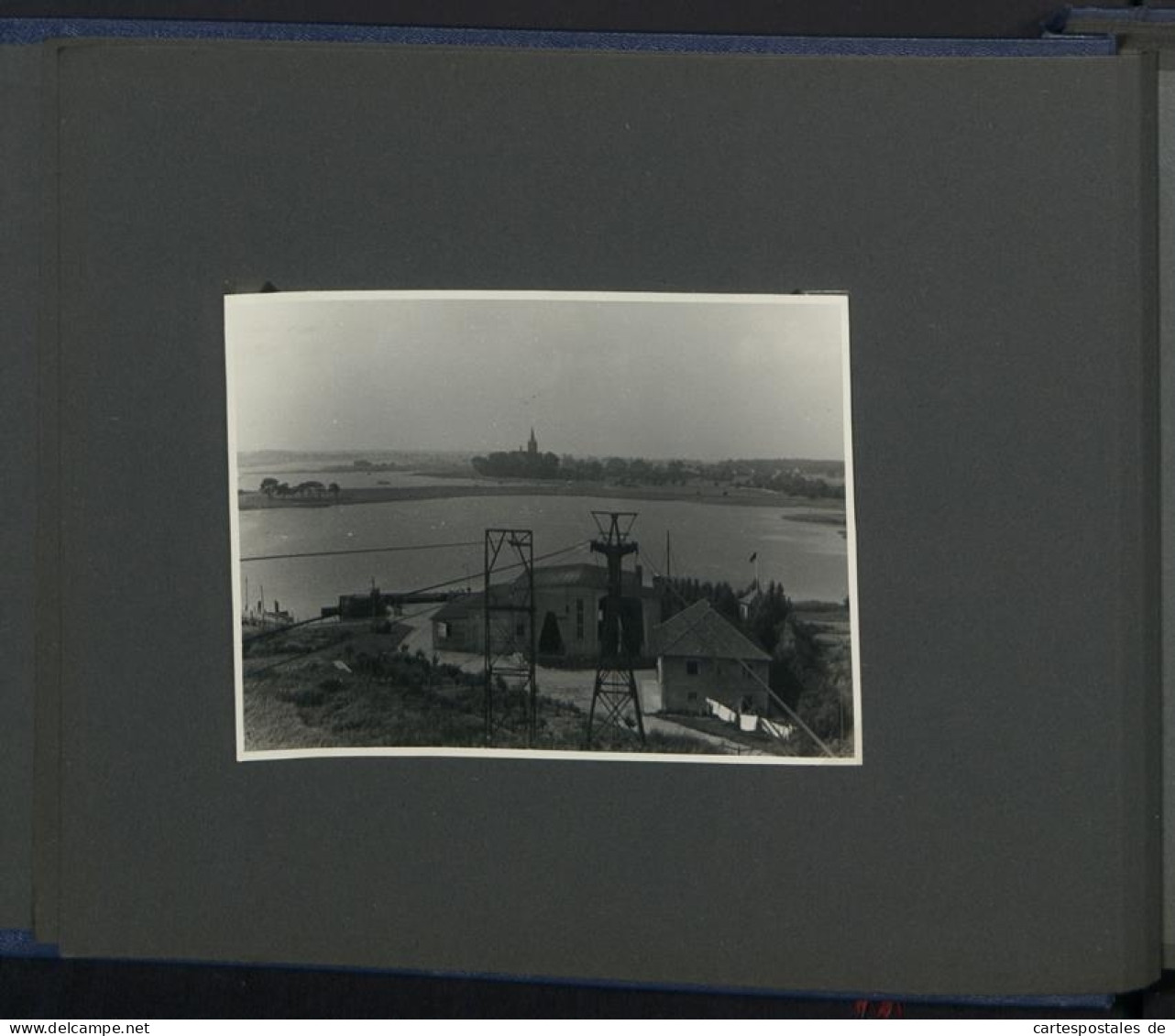Fotoalbum mit 124 Fotografien, Ansicht Insel Riems, Friedrich Loeffler Institut (FLI), Vierenforschung, Sezierung 