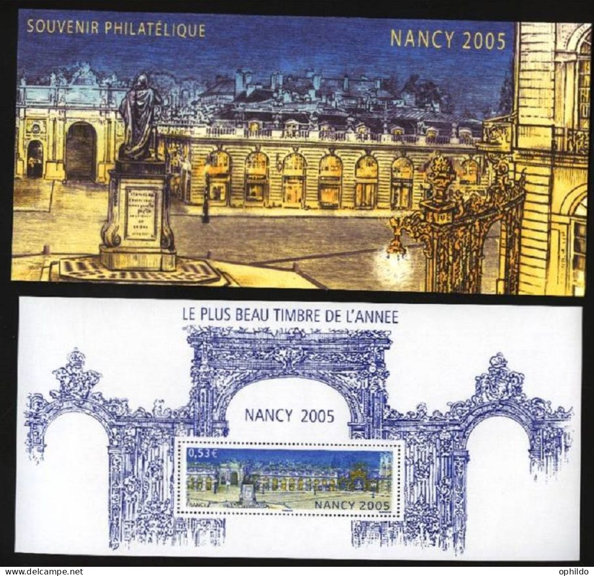 France   Bloc Souvenir  14   * *  TB   Nancy   - Souvenir Blocks