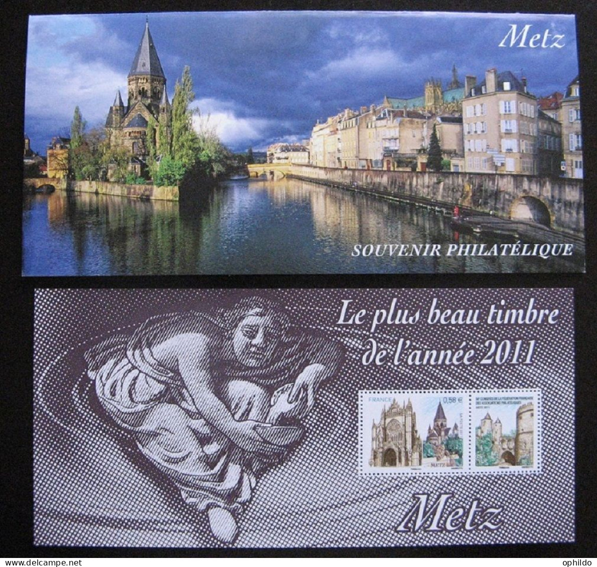 France   Bloc Souvenir  75   * *  TB  Metz   - Souvenir Blocks & Sheetlets