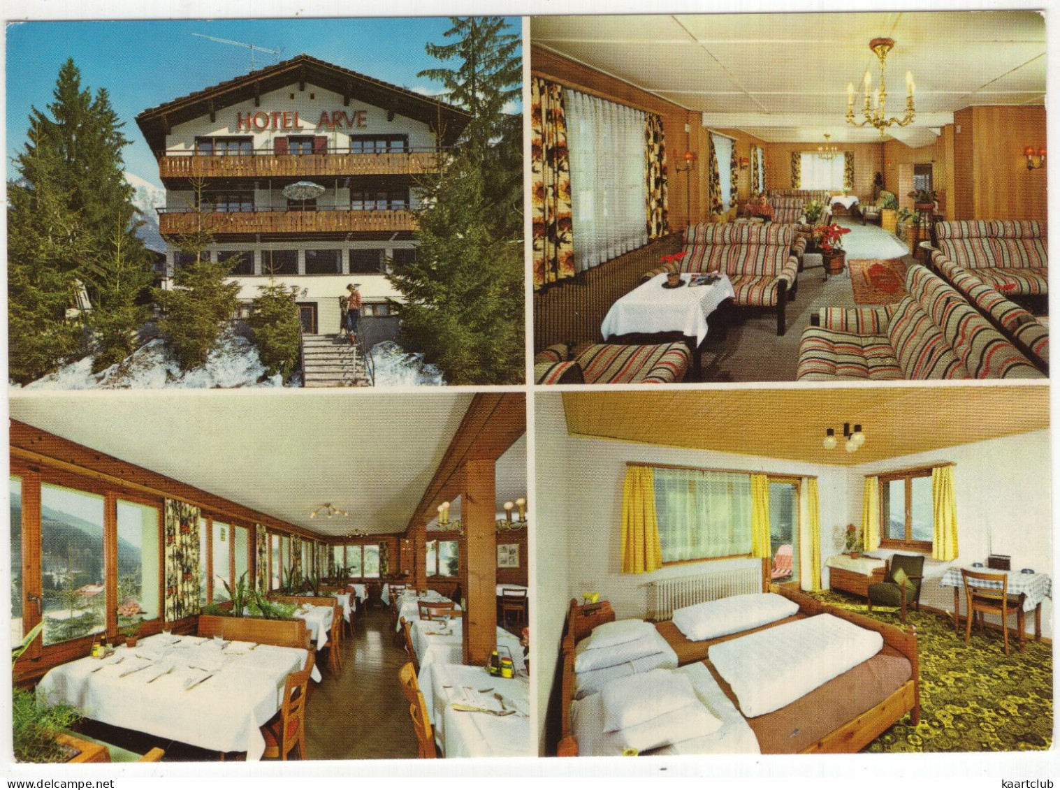 Klosters - Hotel 'Arve' - Geschw. Wenzinger, Propr. - (Schweiz-Suisse-Switzerland) - Klosters