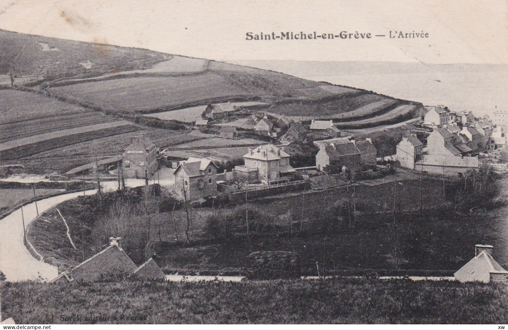 SAINT-MICHEL-EN-GREVE -22- 2 CPA - Vue Générale Et L'Arrivée - 20-04-24 - Saint-Michel-en-Grève