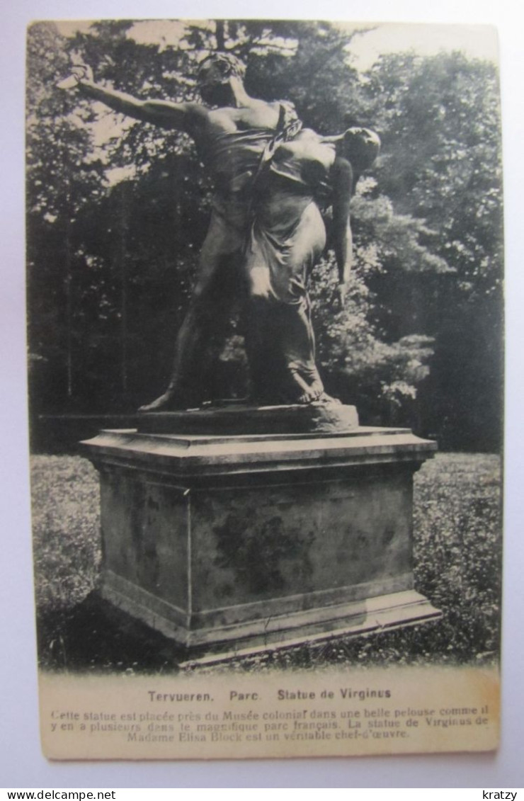 BELGIQUE - BRABANT FLAMAND - TERVUREN - Le Parc - Statue De Virginus - Tervuren