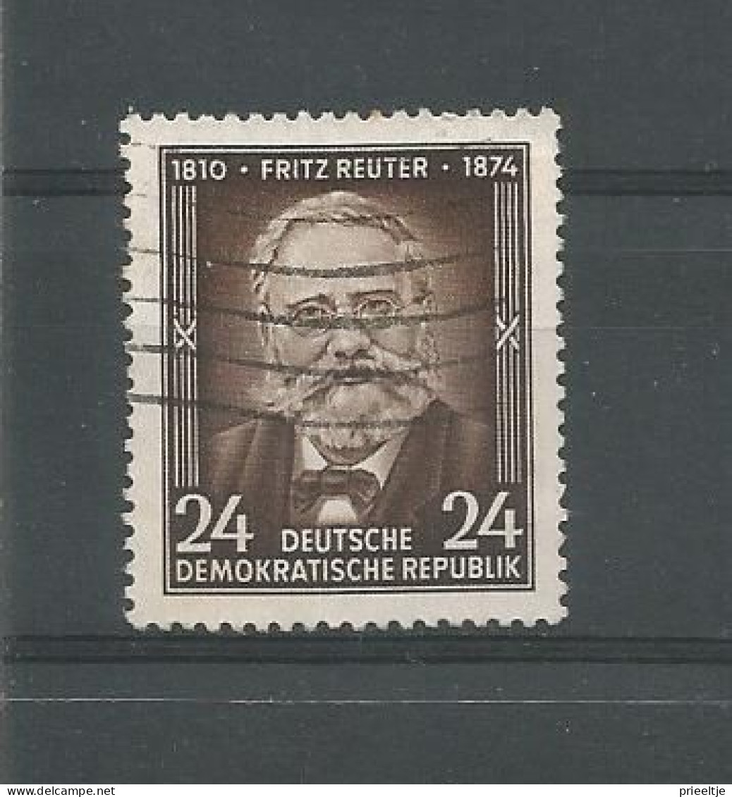 DDR 1954 Fritz Reuter Y.T. 168 (0) - Usati