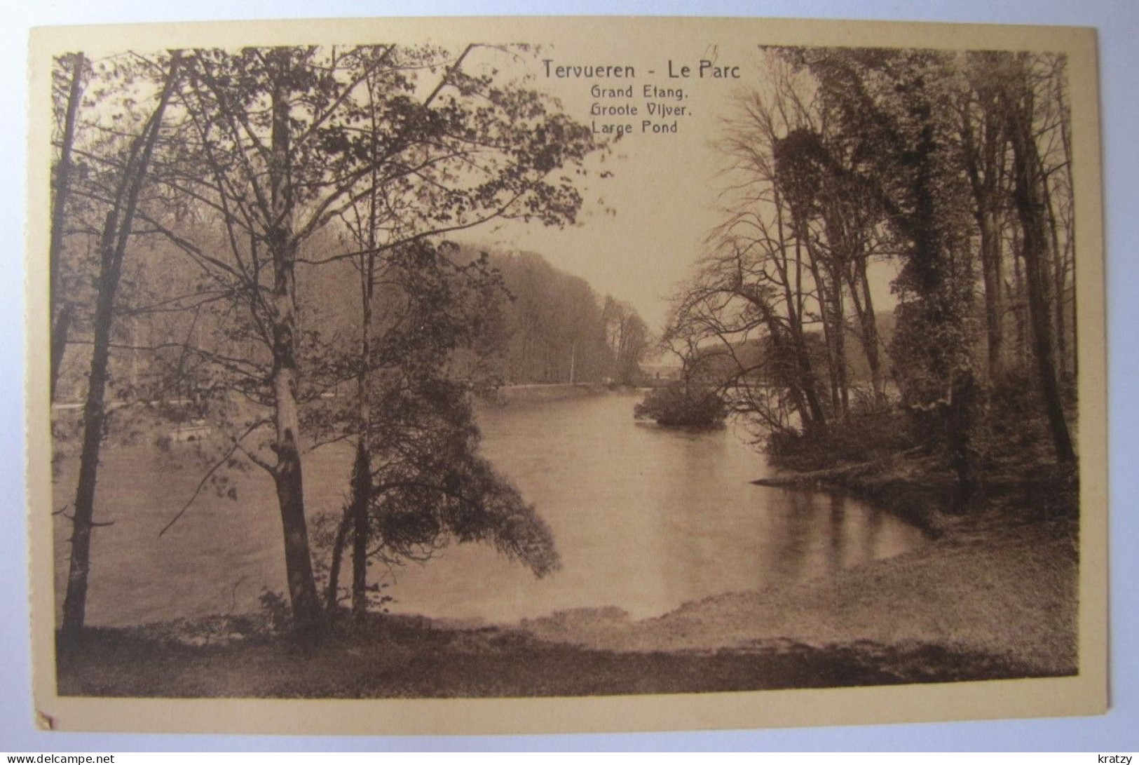 BELGIQUE - BRABANT FLAMAND - TERVUREN - Le Parc - Grand Etang - Tervuren