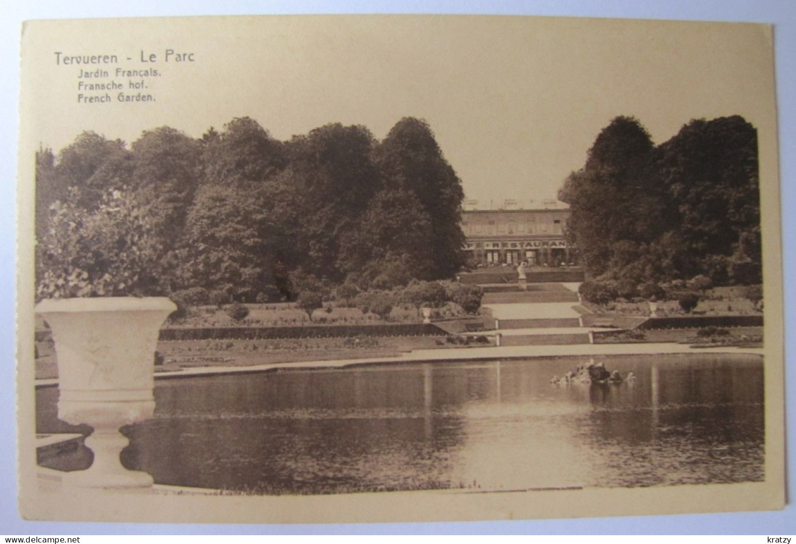 BELGIQUE - BRABANT FLAMAND - TERVUREN - Le Parc - Jardin Français - Tervuren