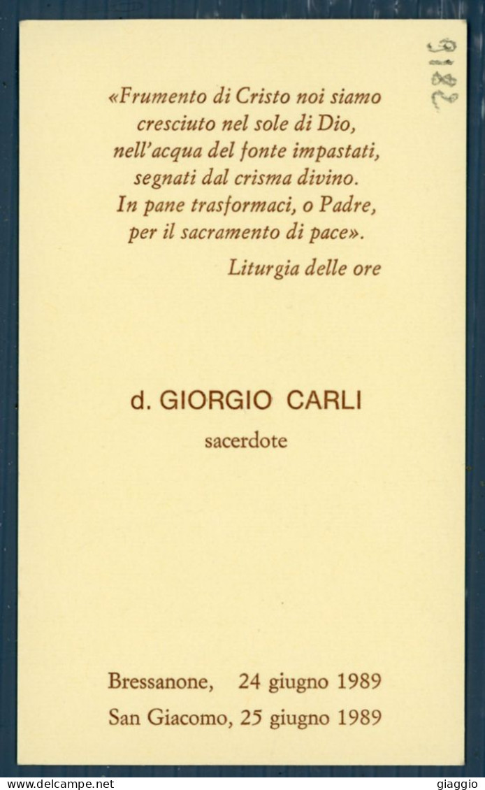 °°° Santino N. 9182 - Se Il Chicco Di Grano Bressanone °°° - Religion & Esotérisme