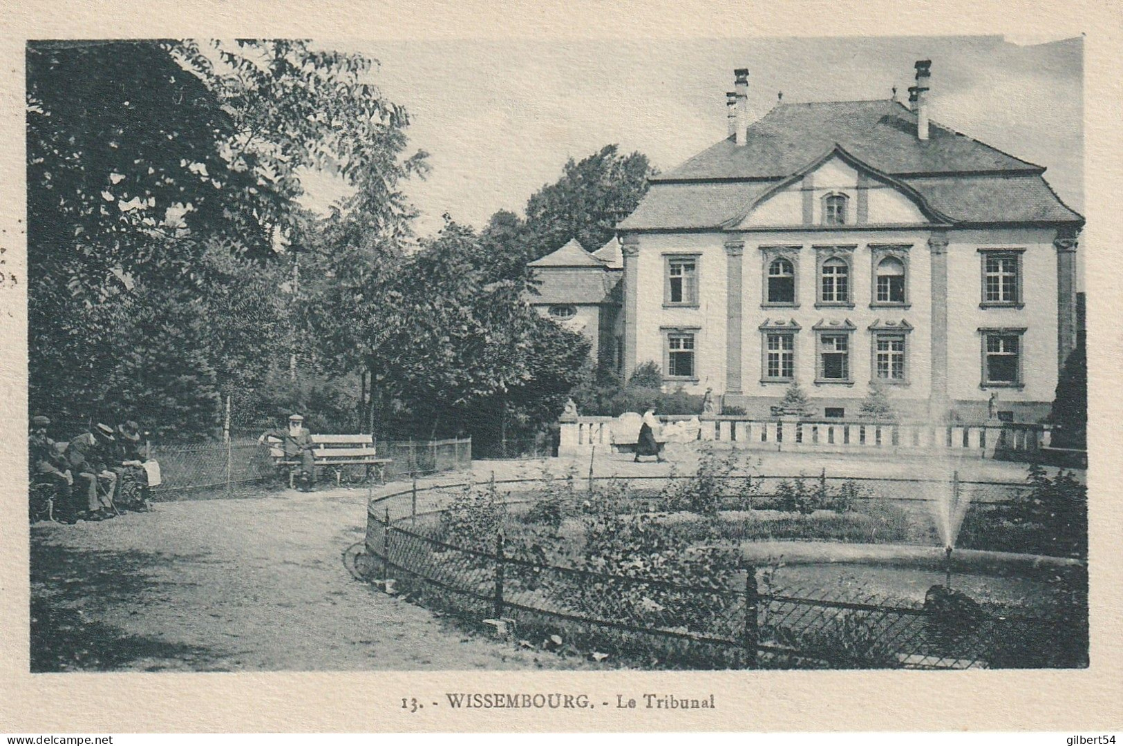 WISSEMBOURG -67- Le Tribunal. - Wissembourg