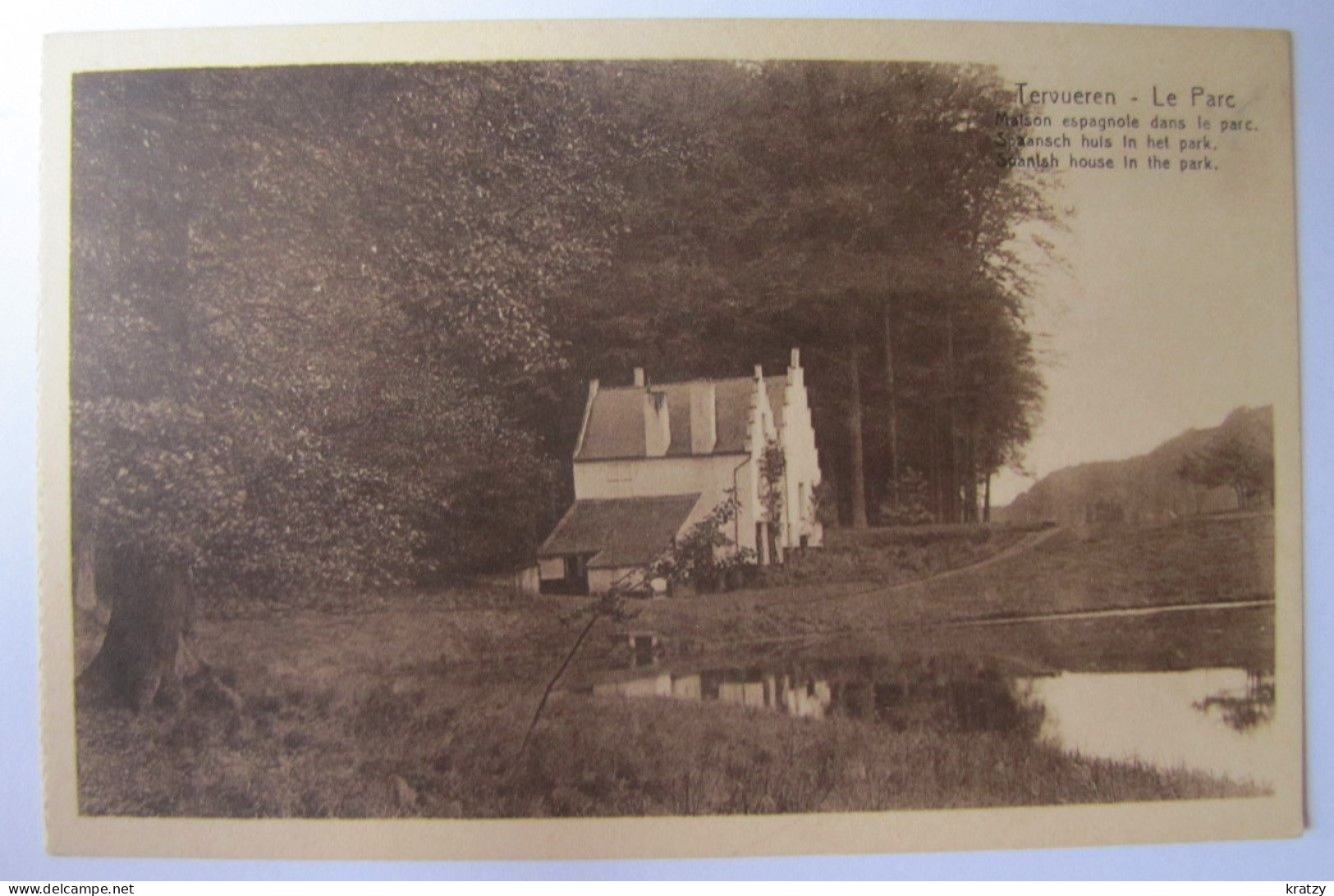 BELGIQUE - BRABANT FLAMAND - TERVUREN - Musée Du Congo Belge - Le Parc - La Maison Espagnole - Tervuren