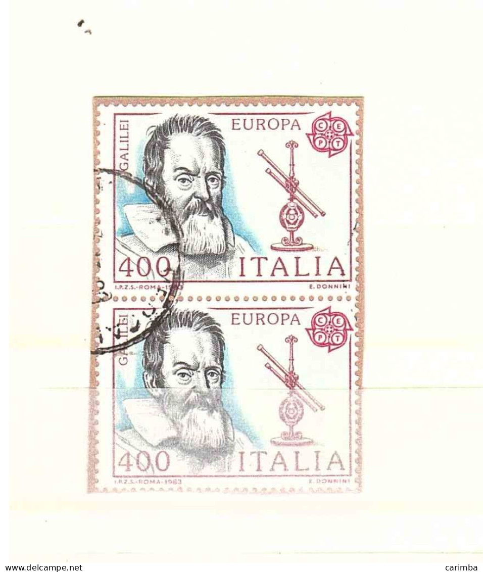 ITALIA 1983 L.400 EUROPA GALILEI - 1983