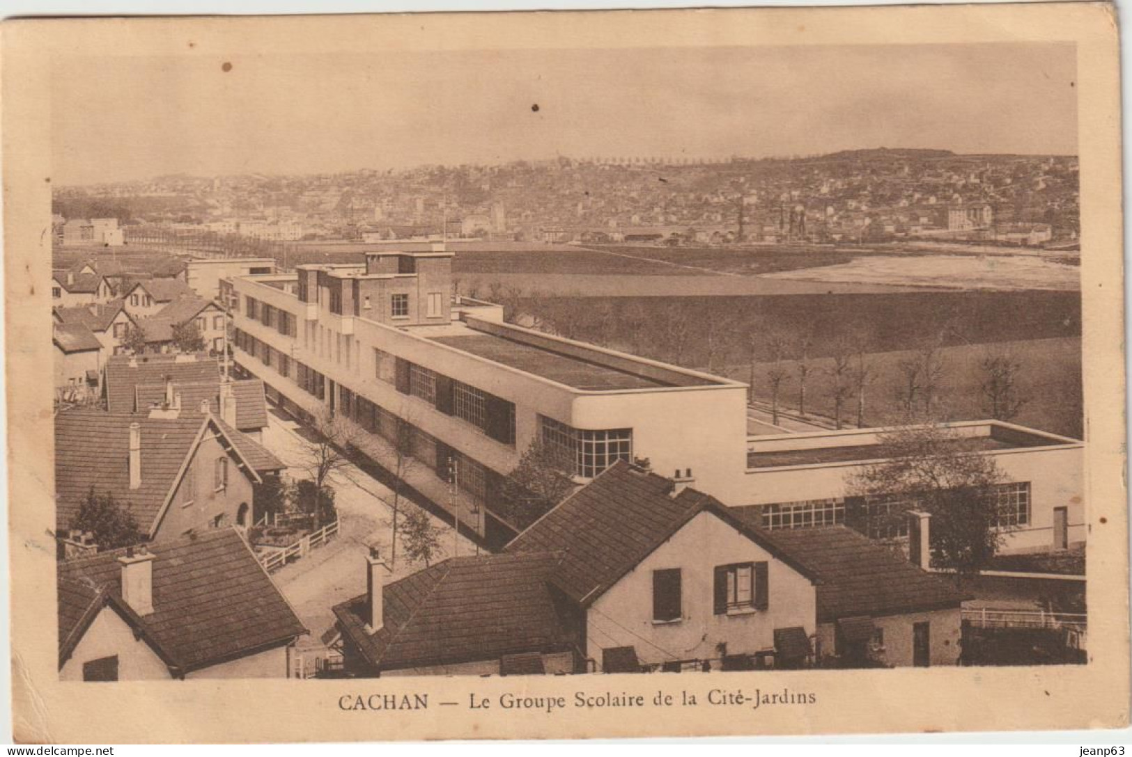 CACHAN - Le Groupe Scolaire De La Cité-Jardins - Cachan