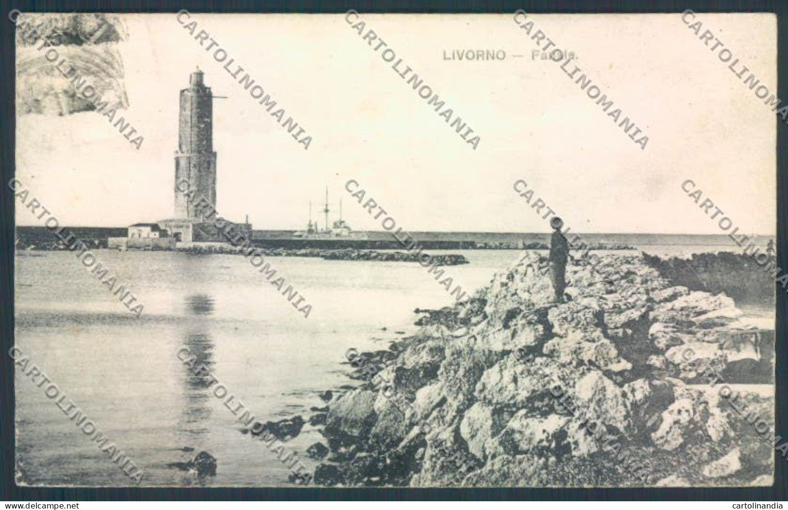 Livorno Città Faro Cartolina ZG1626 - Livorno