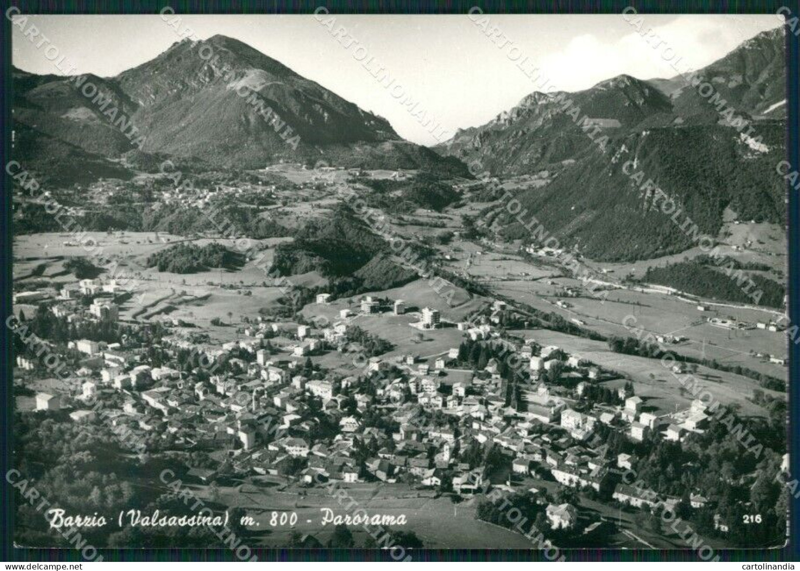 Lecco Barzio Valsassina PIEGHINA Foto FG Cartolina KB3165 - Lecco