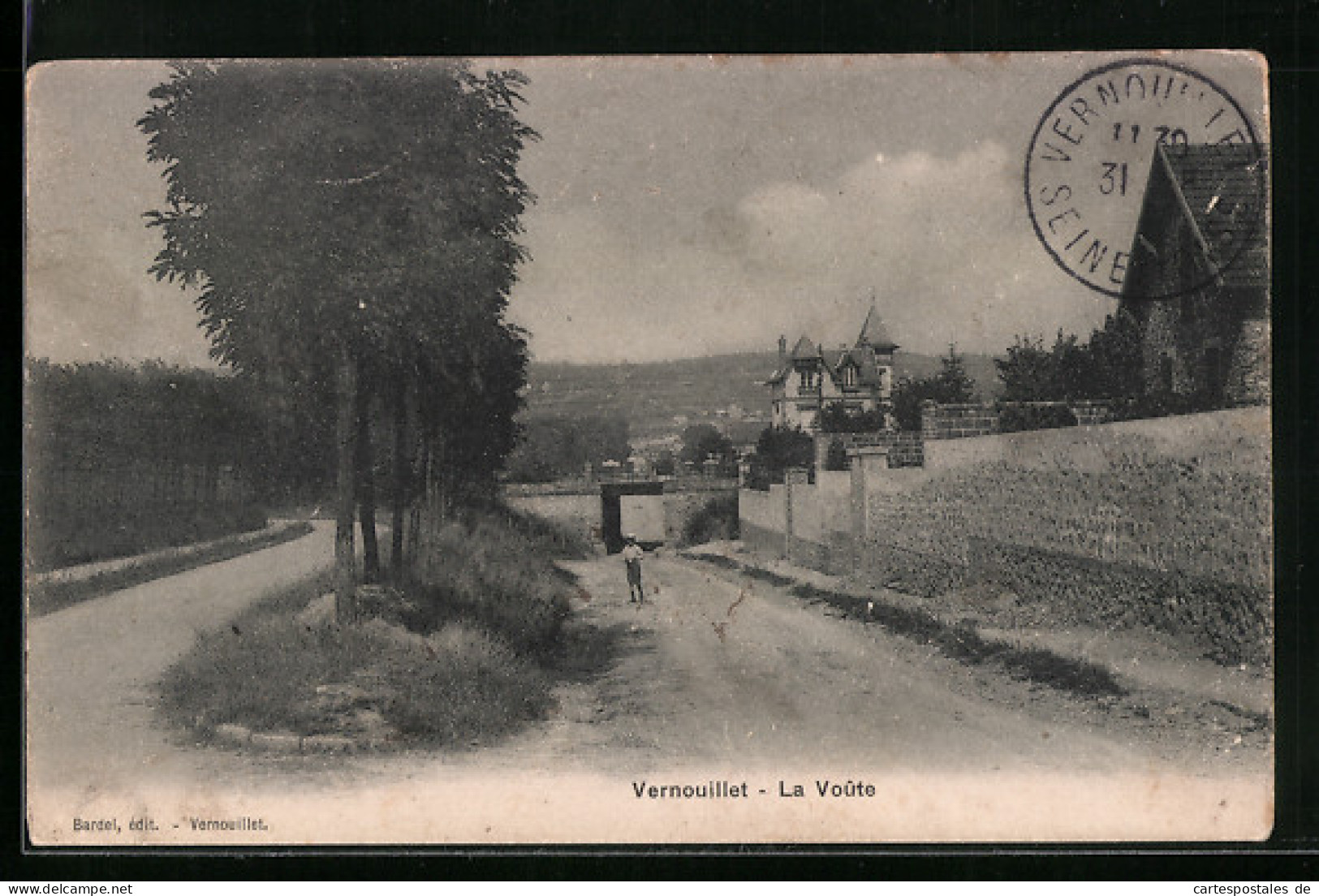 CPA Vernouillet, La Voûte  - Vernouillet