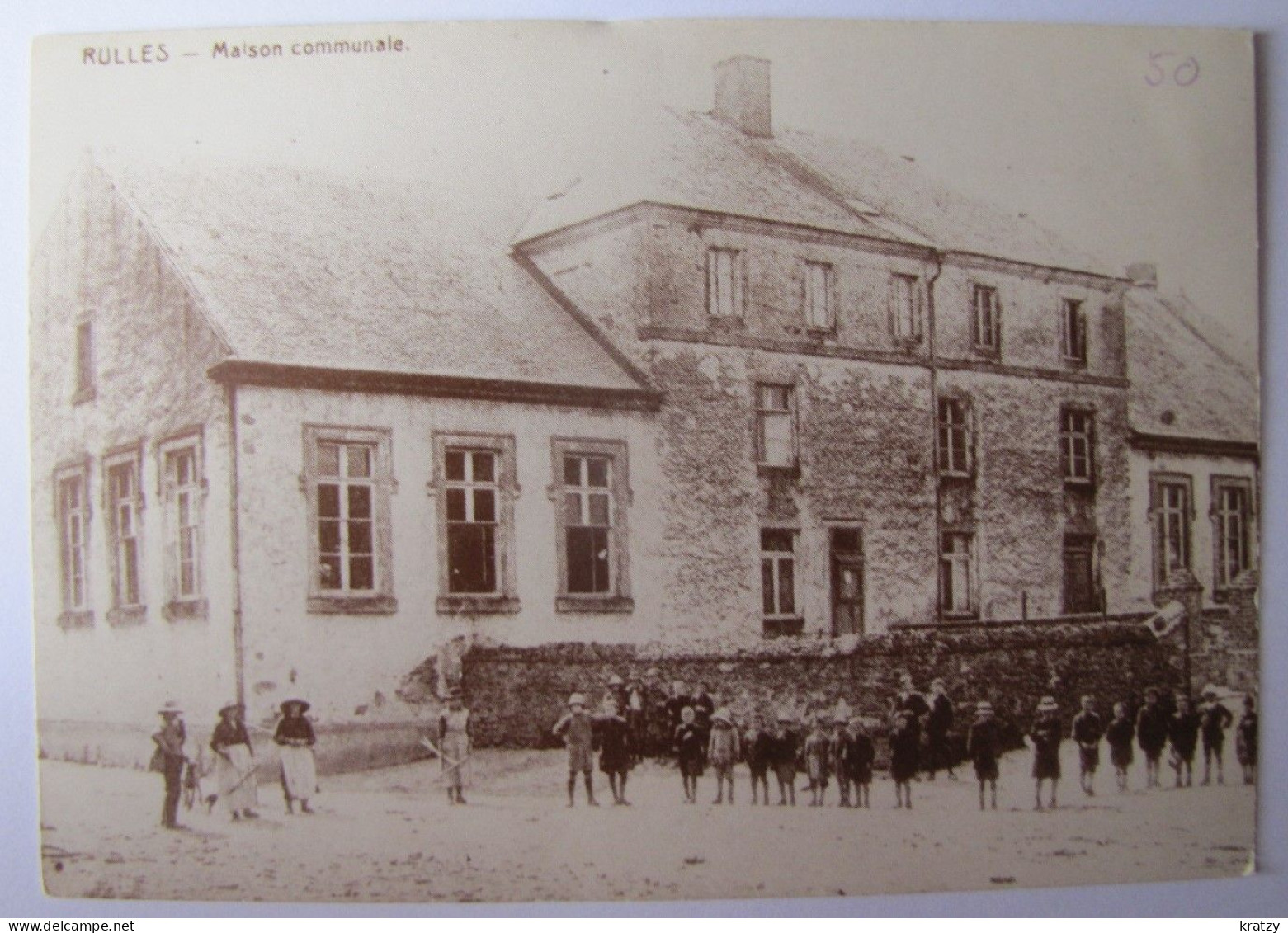 BELGIQUE - LUXEMBOURG - HABAY - RULLES - Maison Communale - Habay