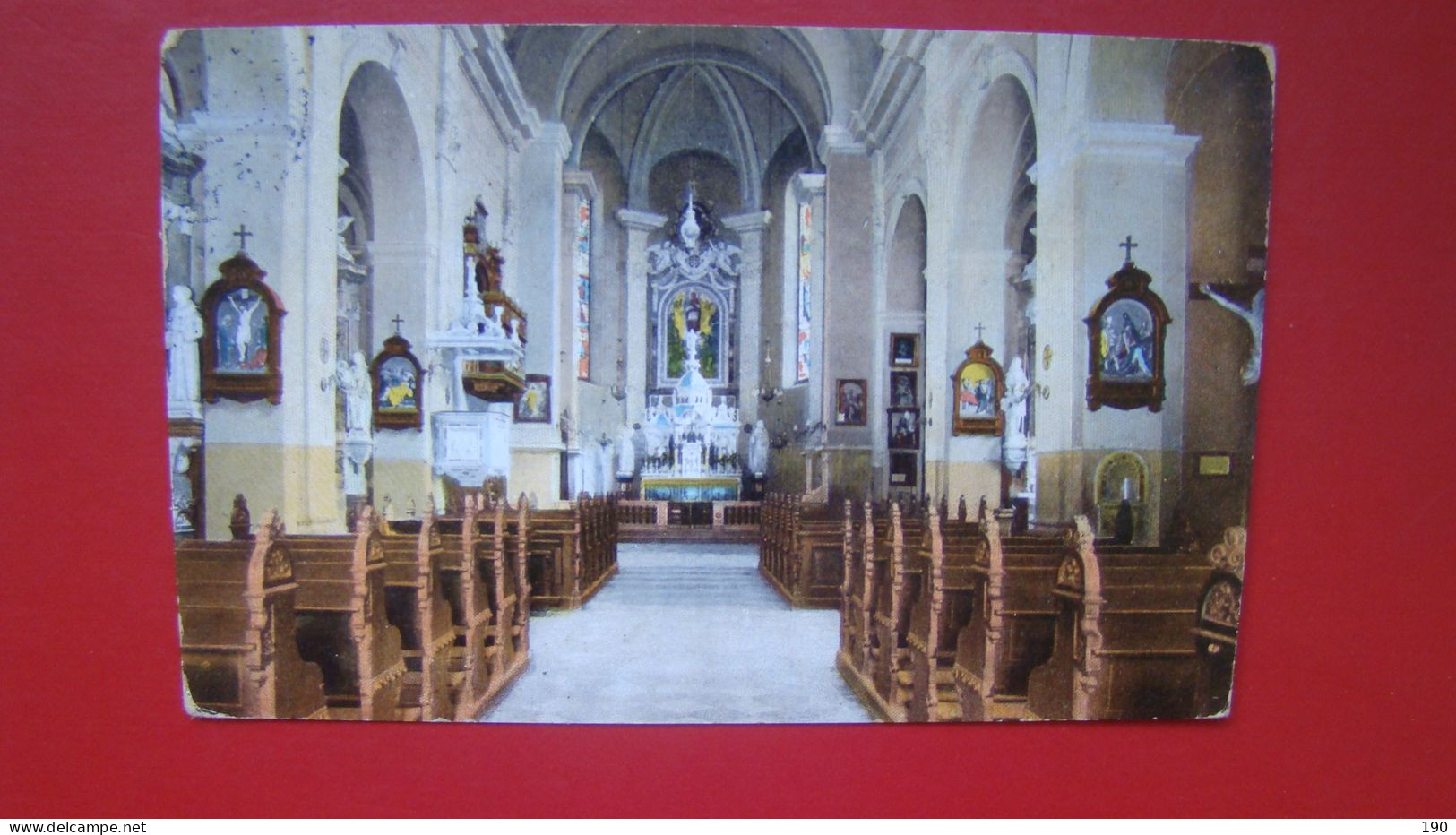 Brezje - Notranjost Cerkve Marije Pomagaj Na Brezjah. - Slovenië