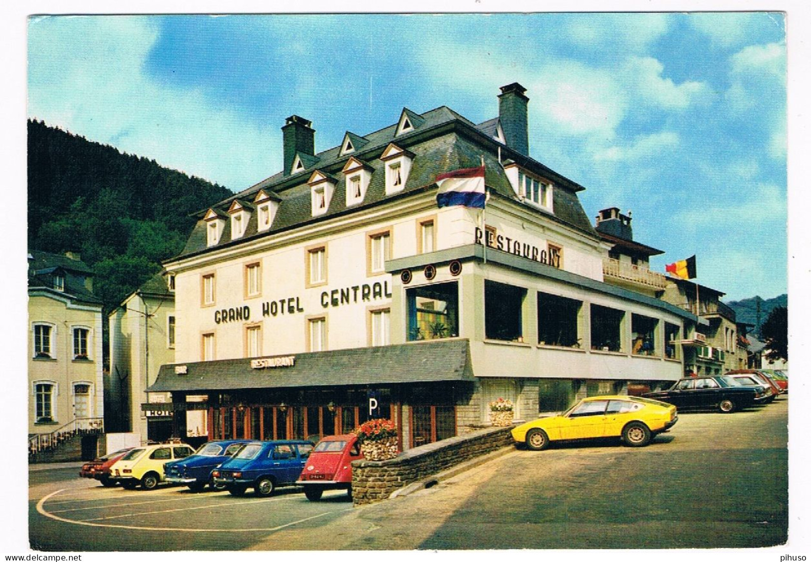 L-3124  CLERVAUX : Grand Hotel Central ( SIMCA MATRA ) - Clervaux