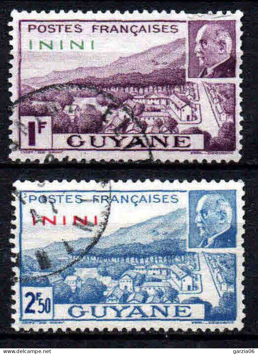 Inini  - 1941  -  Pétain   - N° 51/52 - Oblit - Used - Used Stamps