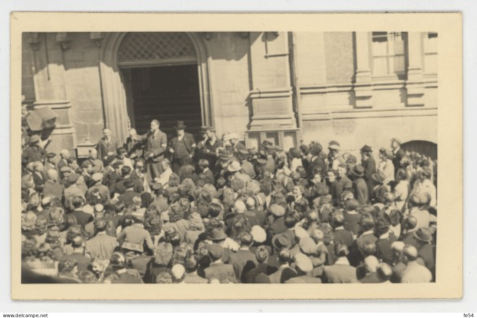 ° LUXEMBOURG ° BETTEMBOURG ° Libération En 1944, Arrivée Des Américains ? ° CARTE PHOTO ° - Bettembourg