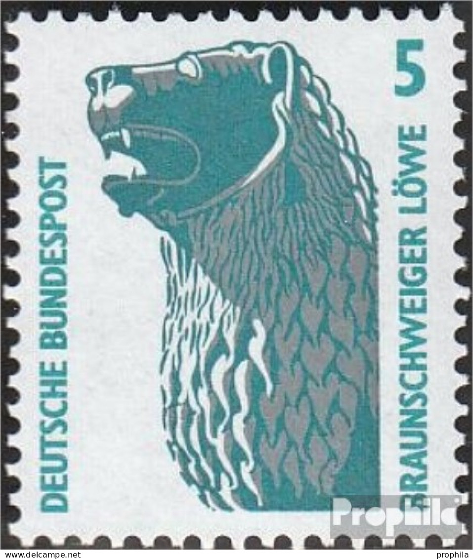 BRD 1448R I Mit Zählnummer (kompl.Ausg.) Postfrisch 1990 Sehenswürdigkeiten (VII) - Ungebraucht