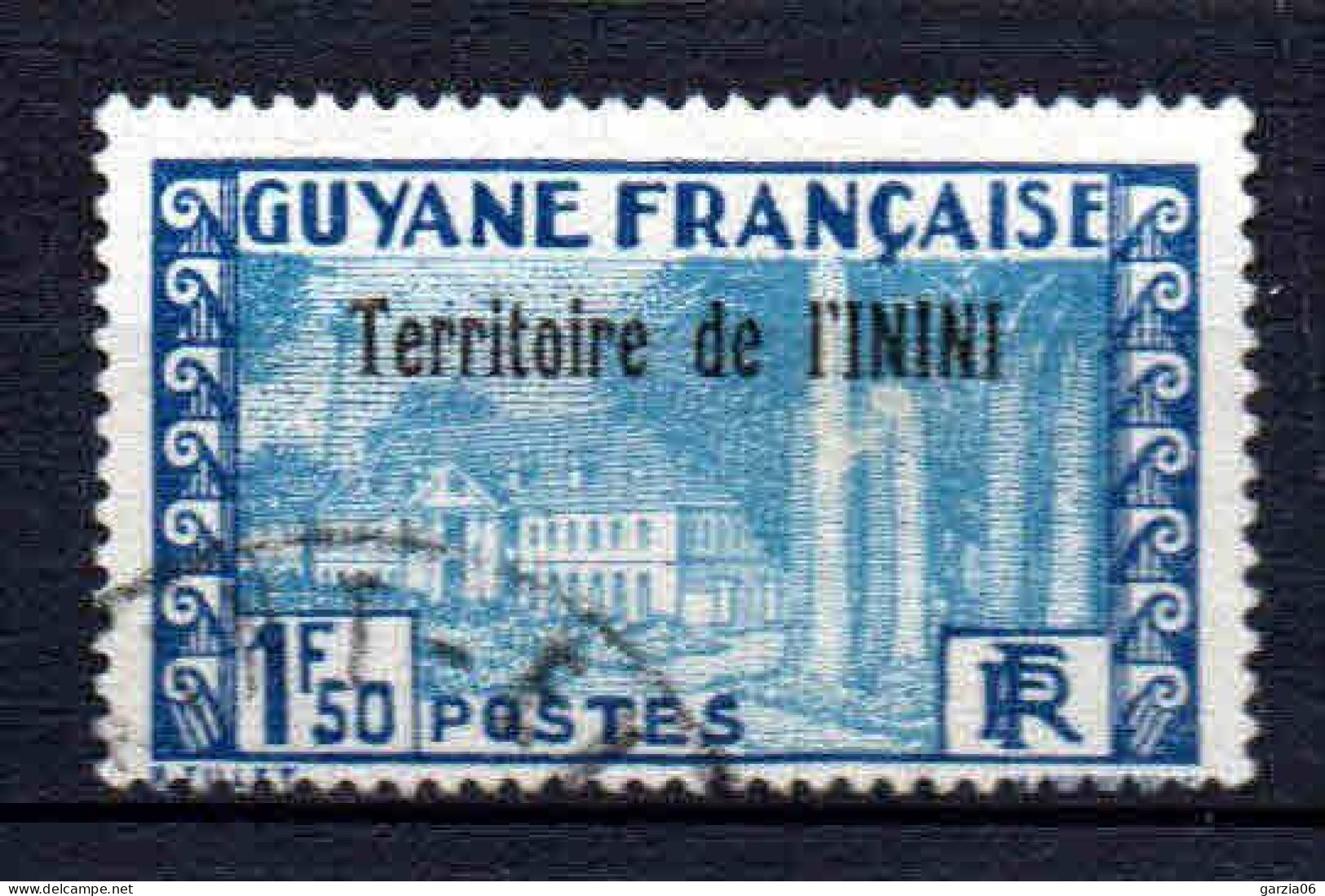 Inini  - 1932  -  Tb De Guyane Surch   - N° 21  - Oblit - Used - Usados