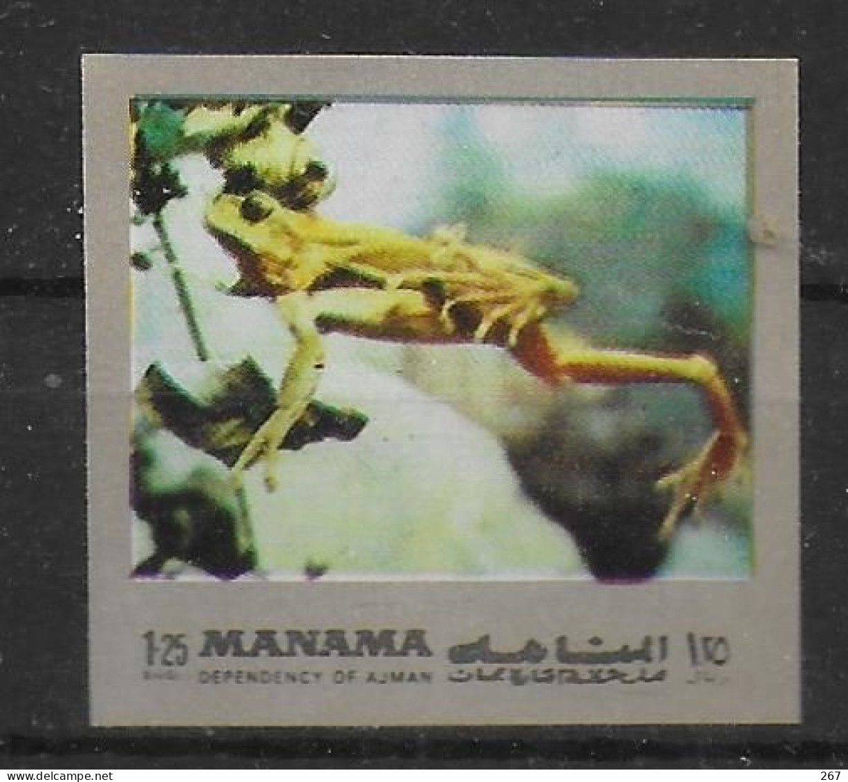 MANAMA   N°   * *   NON DENTELE  Grenouille - Ranas