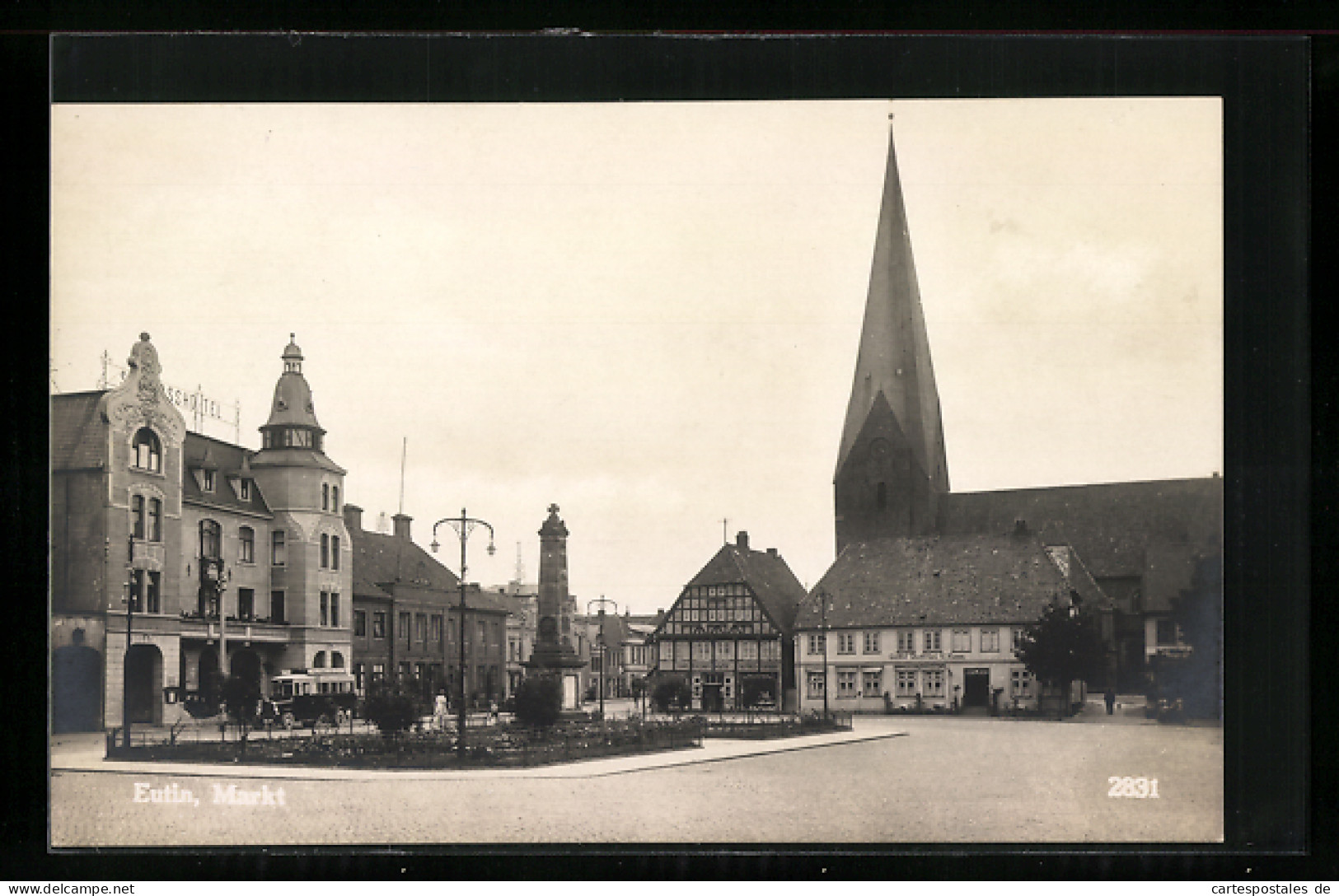 AK Eutin, Hotel Und Gasthof Am Markt  - Eutin