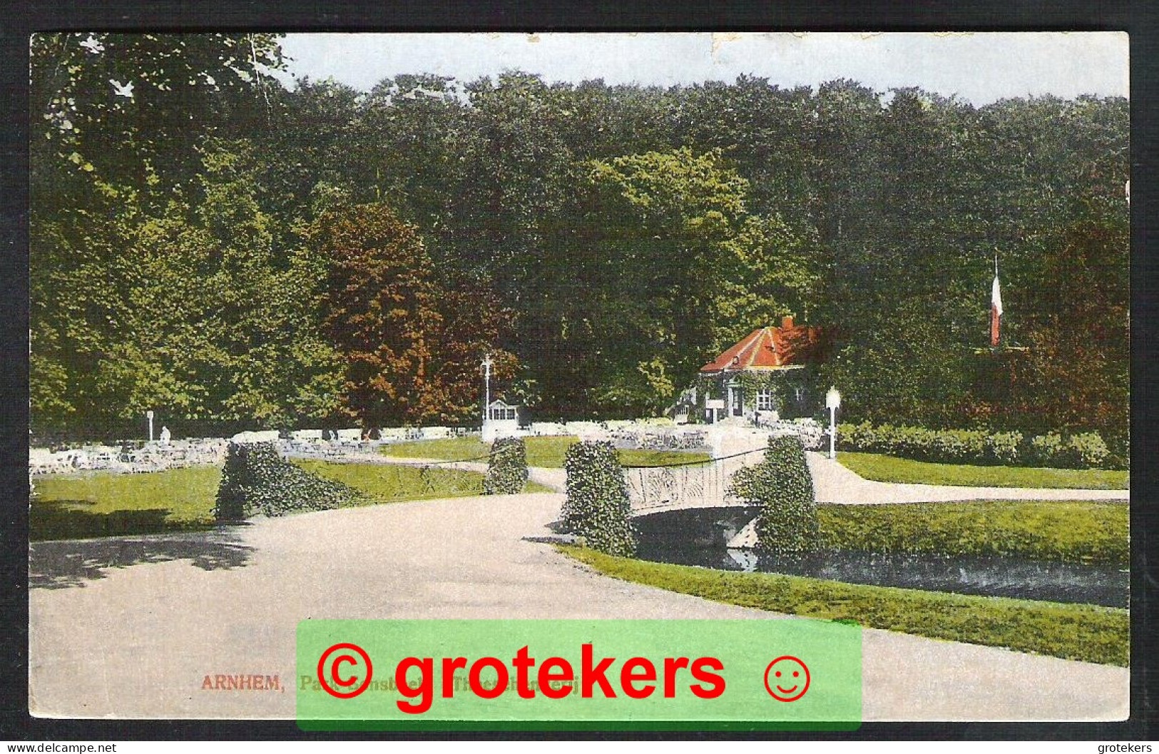 ARNHEM Park Sonsbeek Theeschenkerij 1923 - Arnhem