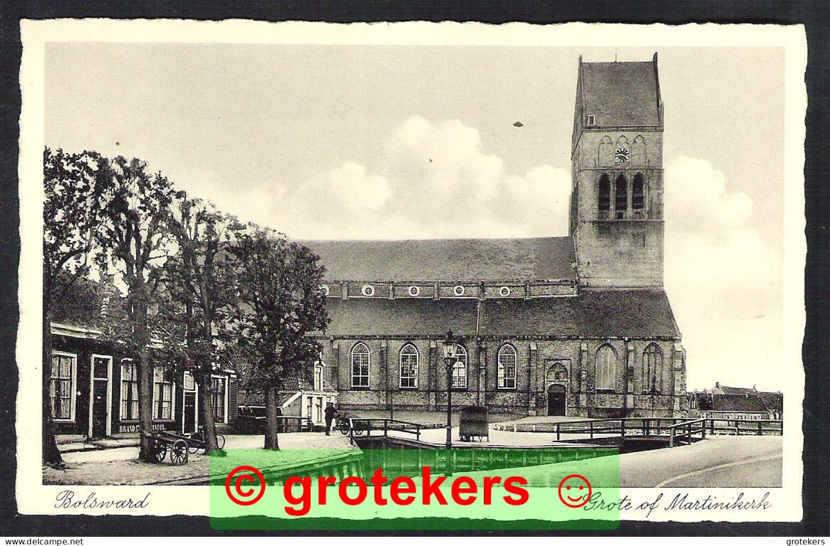 BOLSWARD Grote Of Martinikerk Ca 1936 ? - Bolsward