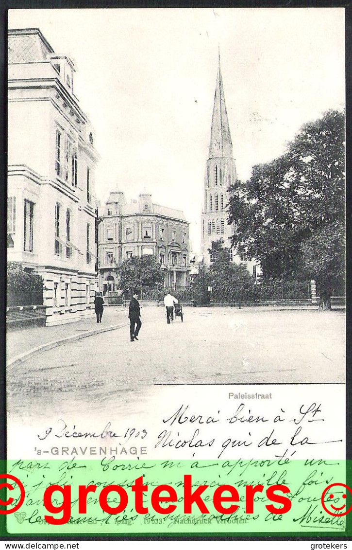 ‘s-GRAVENHAGE Paleisstraat 1903 - Den Haag ('s-Gravenhage)