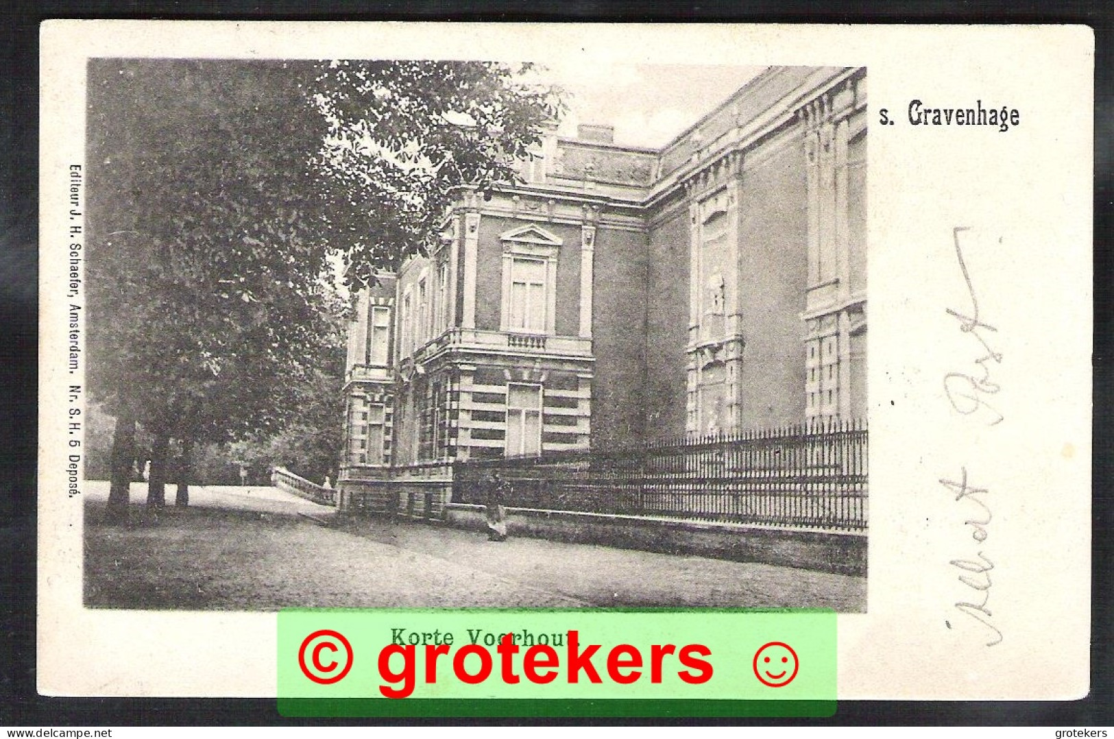 ‘s-GRAVENHAGE Korte Voorhout 1902 - Den Haag ('s-Gravenhage)