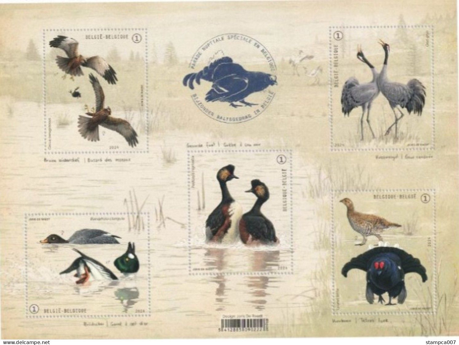 2024 Fauna Bird Oiseau Vogel Dans Dance MNH !! - Ongebruikt